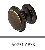 JA0251 Antique Brushed Satin Brass