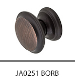 JA0251 Brushed Oil Rubbed Bronze