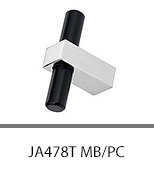 JA478T Matte Black/Polished Chrome