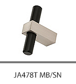 JA478T Matte Black/Satin Nickel