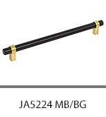 JA5224 Matte Black/Brushed Gold