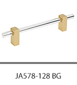 JA578-128 Brushed Gold