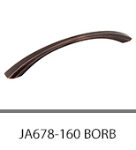 JA678-160 Brushed Oil Rubbed Bronze