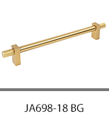 JA698-18 Brushed Gold