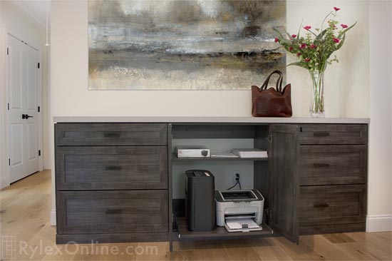 Home Office Printer Cabinet