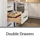 Kitchen Double Drawers