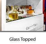 Custom Lighted Glass Topped Jewelry Closet Drawer