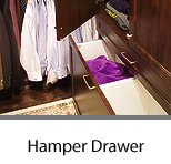 Hamper Drawer for Closet Cabinets
