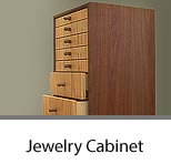 Custom Jewelry Cabinet Drawers