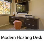 Modern Floating Desk