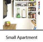 Compact Apartment Pantry Storage